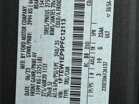 Certified 2023 Ford F150 Lariat w/ Equipment Group 502A High image 36