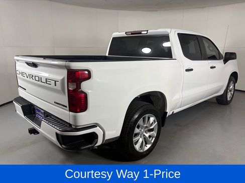 Used 2023 Chevrolet Silverado 1500 Custom w/ LPO, Dark Essentials Package RWD image 11
