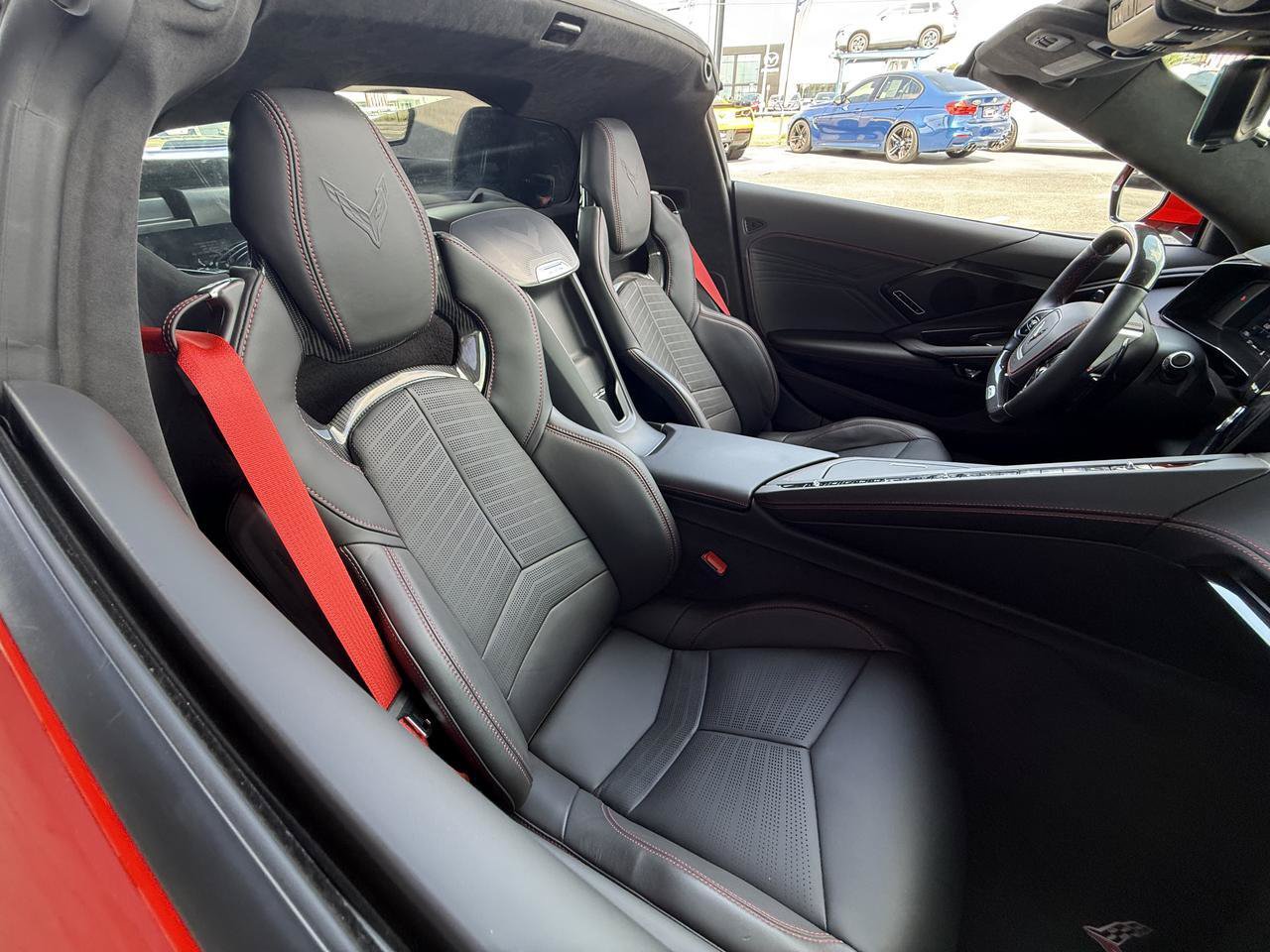 Used 2024 Chevrolet Corvette Z06 Coupe w/ 3LZ w/ Stealth Interior Trim Package RWD image 38