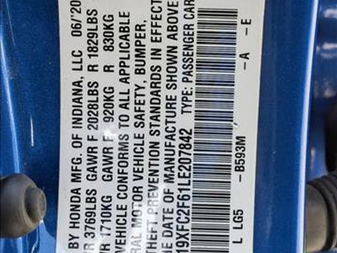 Used 2020 Honda Civic LX image 16