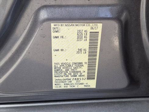 Used 2017 Nissan Altima 2.5 SR FWD image 13