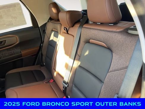 New 2025 Ford Bronco Sport Outer Banks w/ Sasquatch Outer Banks Package AWD/4WD image 13