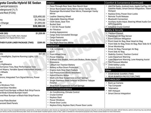 Used 2023 Toyota Corolla SE w/ SE Package image 8