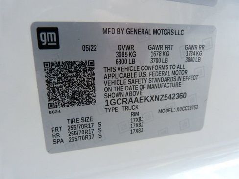 Used 2022 Chevrolet Silverado 1500 W/T w/ WT Value Package image 37