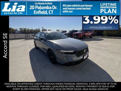 New 2025 Honda Accord SE