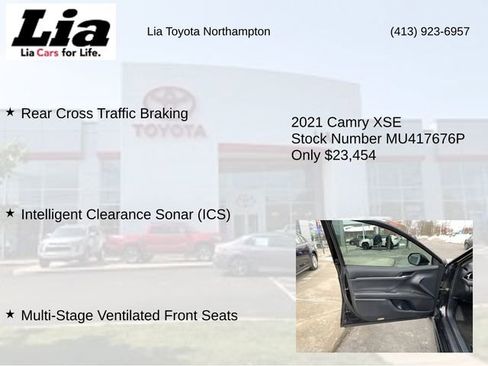 Used 2021 Toyota Camry XSE w/ Navigation Package image 21