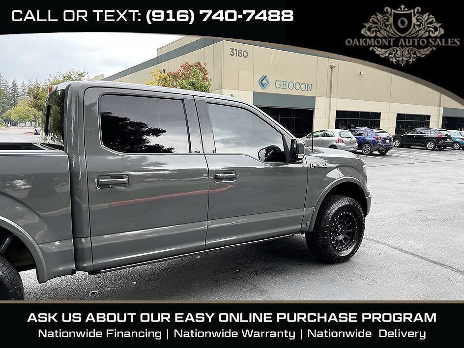 Used 2018 Ford F150 Lariat w/ Equipment Group 502A Luxury AWD/4WD image 12