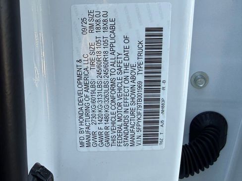 Certified 2026 Honda Ridgeline TrailSport+ image 30