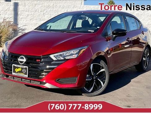 New 2025 Nissan Versa SR w/ Trunk Package image 1