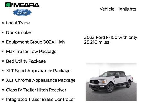 Used 2023 Ford F150 XLT w/ Equipment Group 302A High AWD/4WD image 8