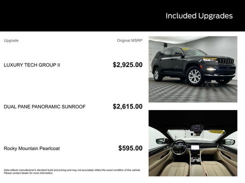 Used 2024 Jeep Grand Cherokee L Limited w/ Luxury Tech Group II image 3