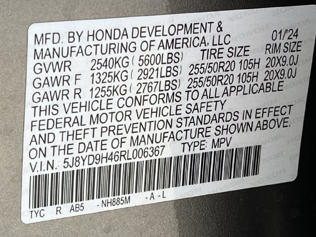 Certified 2024 Acura MDX w/ Technology Package FWD image 29