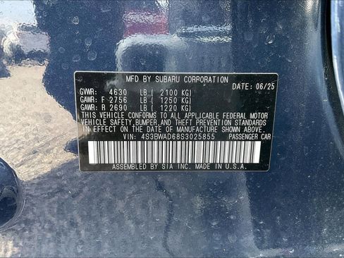 Used 2025 Subaru Legacy Premium image 32