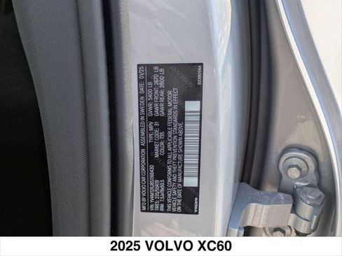 New 2025 Volvo XC60 B5 Core w/ Protection Package Premier image 14