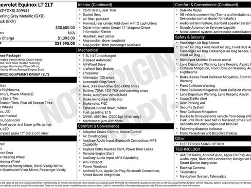Used 2025 Chevrolet Equinox LT image 2