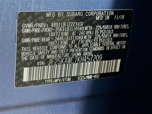 Used 2019 Subaru Forester Touring w/ Popular Package #3 AWD/4WD image 12
