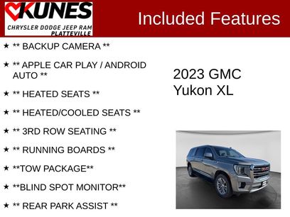 Used 2023 GMC Yukon XL SLT w/ SLT Premium Package