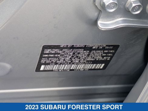 Used 2023 Subaru Forester Sport AWD/4WD image 39