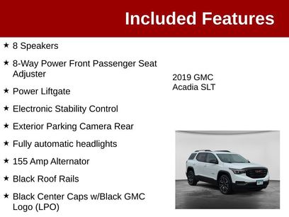Used 2019 GMC Acadia SLT w/ Black Edition