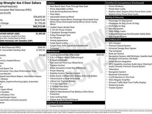 Used 2023 Jeep Wrangler Unlimited Sahara w/ Cold Weather Group AWD/4WD image 18