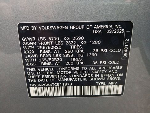 New 2026 Volkswagen Atlas SE image 29