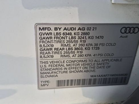 Used 2021 Audi Q7 3.0T Premium w/ Convenience Package AWD/4WD image 25