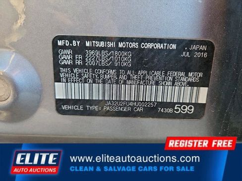 Used 2017 Mitsubishi Lancer ES image 24