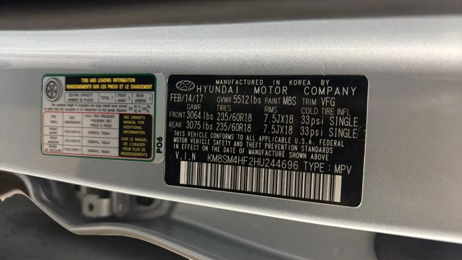 Used 2017 Hyundai Santa Fe SE FWD image 24