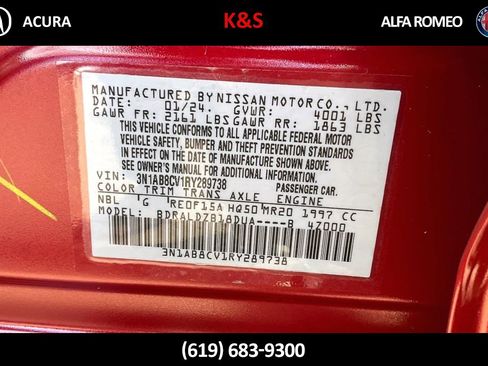 Used 2024 Nissan Sentra SV image 33