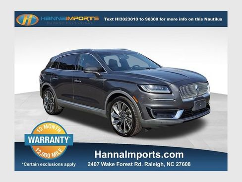 Used 2020 Lincoln Nautilus Reserve w/ Equipment Group 202A image 1