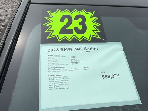 Used 2023 BMW 740i RWD image 19