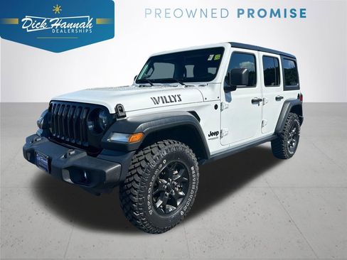 Used 2020 Jeep Wrangler Unlimited Sport AWD/4WD image 1