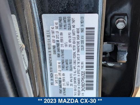 Used 2023 MAZDA CX-30 AWD 2.5 S w/ Preferred Package image 24