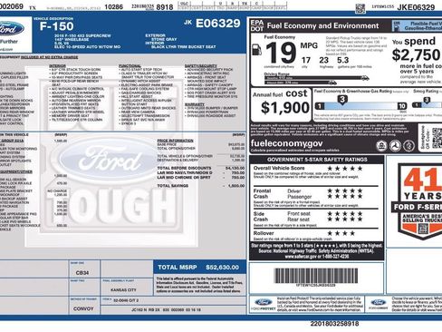 Used 2018 Ford F150 Lariat RWD image 44