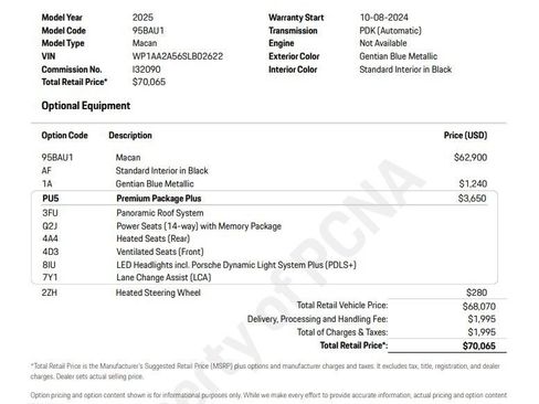 Used 2025 Porsche Macan image 6