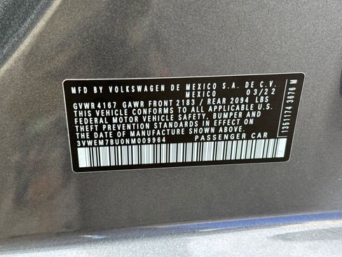 Used 2022 Volkswagen Jetta SE FWD image 28