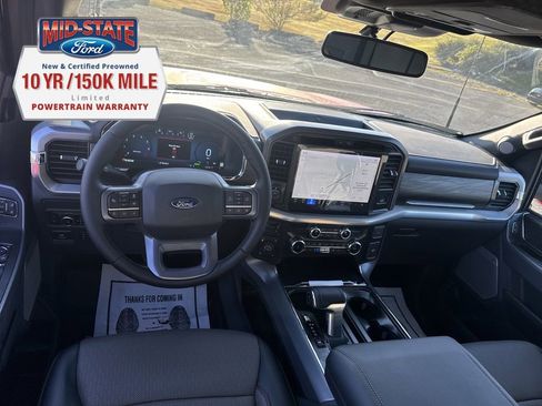 New 2025 Ford F150 Lariat w/ Equipment Group 501A Mid image 13