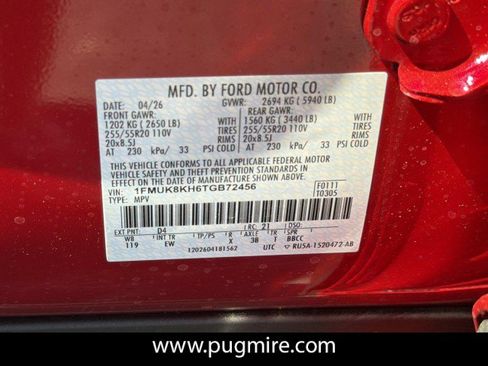 New 2026 Ford Explorer ST-Line AWD/4WD image 32