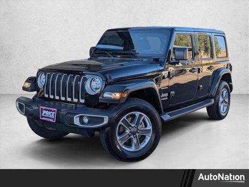Used 2019 Jeep Wrangler Unlimited Sahara image 1