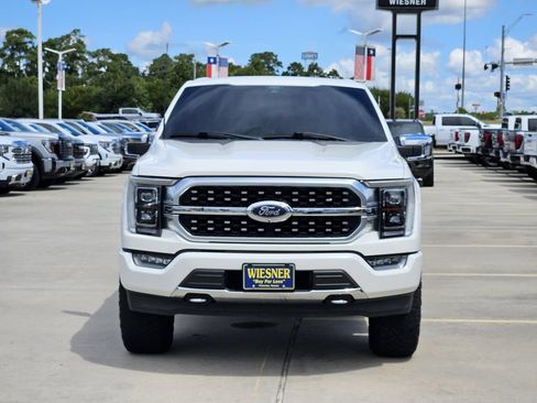 Used 2021 Ford F150 Platinum w/ FX4 Off-Road Package AWD/4WD image 2