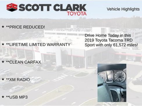 Used 2019 Toyota Tacoma TRD Sport RWD image 11