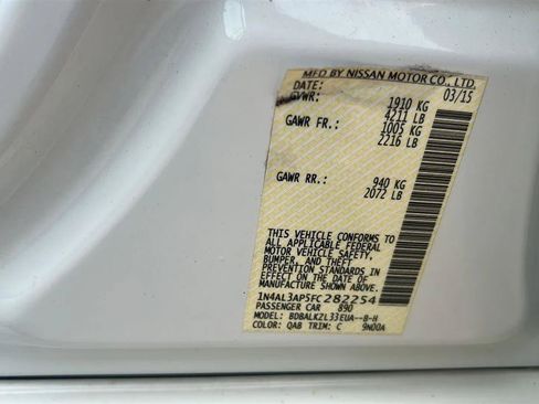 Used 2015 Nissan Altima 2.5 SV w/ Convenience Package FWD image 35
