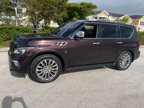 Used 2016 INFINITI QX80 Limited image 3