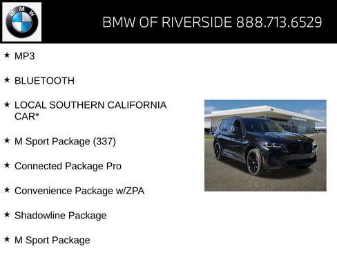 Certified 2024 BMW X3 sDrive30i w/ M Sport Package image 15
