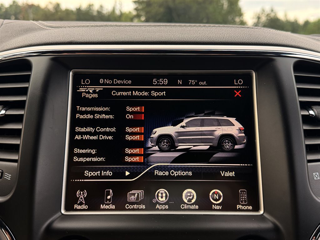 Used 2016 Jeep Grand Cherokee SRT w/ Trailer Tow Group IV AWD/4WD image 28
