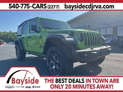 Used 2020 Jeep Wrangler Unlimited Rubicon w/ Steel Bumper Group