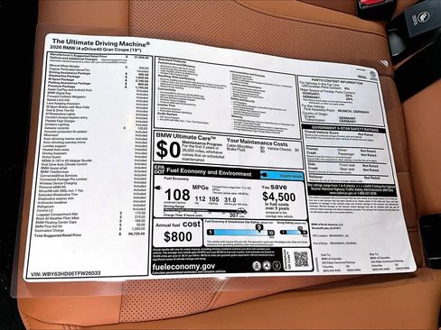 New 2026 BMW i4 eDrive40 w/ M Sport Package image 19