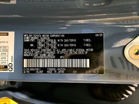 Used 2025 Toyota 4Runner TRD Off-Road image 30