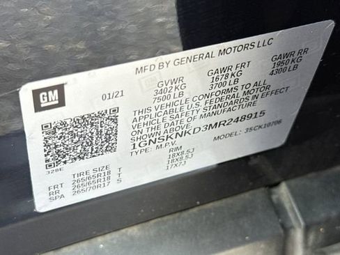 Used 2021 Chevrolet Tahoe LT AWD/4WD image 57