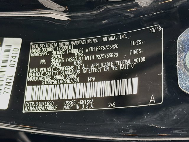 Used 2019 Toyota Sequoia TRD Sport AWD/4WD image 28